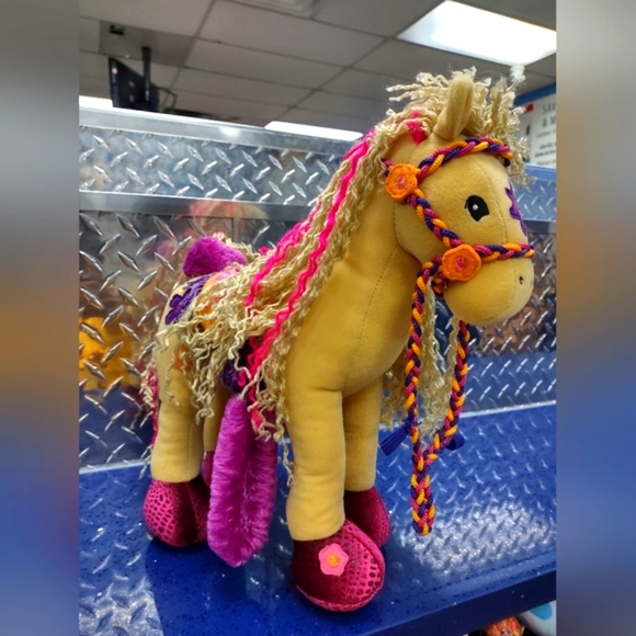 Groovy Girls Horse Pony  Calypso Callie Plush Stuffed Animal Posable Legs Horse - Picture 3 of 16